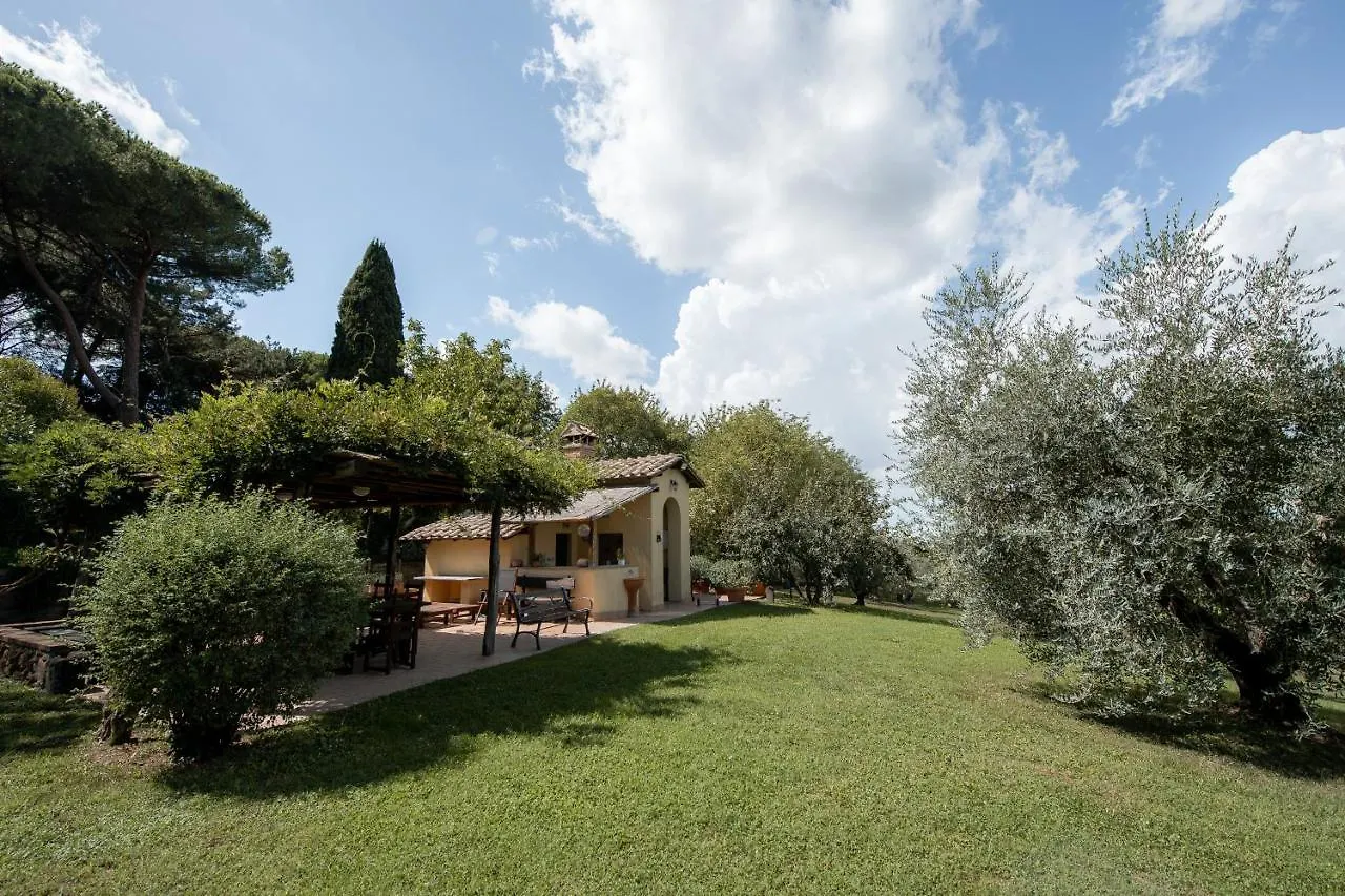 White Elegant And Charming Country House Near Rome Rocca Di Papa Italy